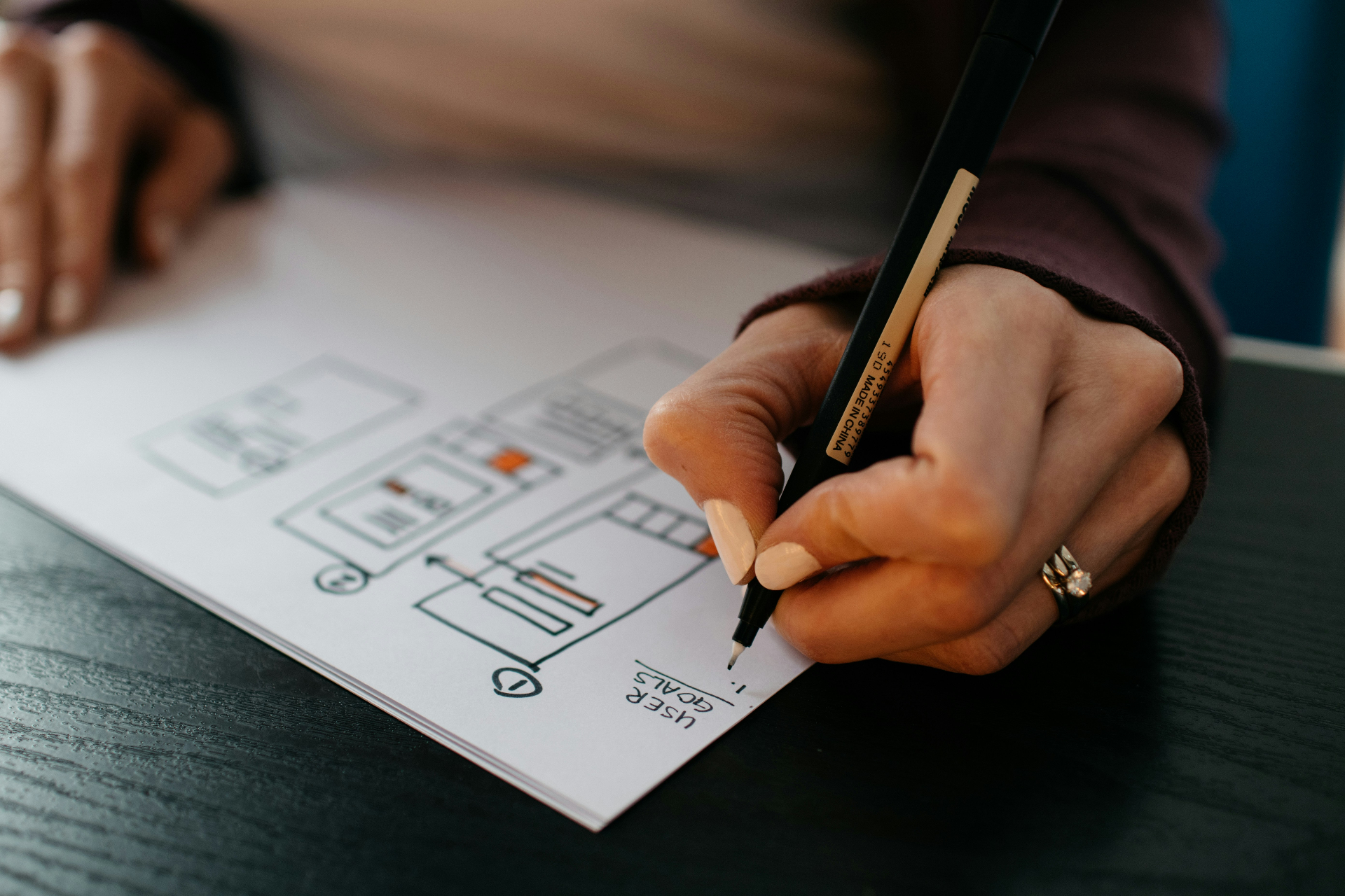 Business planning and admin setup for small businesses Entrepreneur writing a business plan in a notebook. Photo by Kelly Sikkema on Unsplash